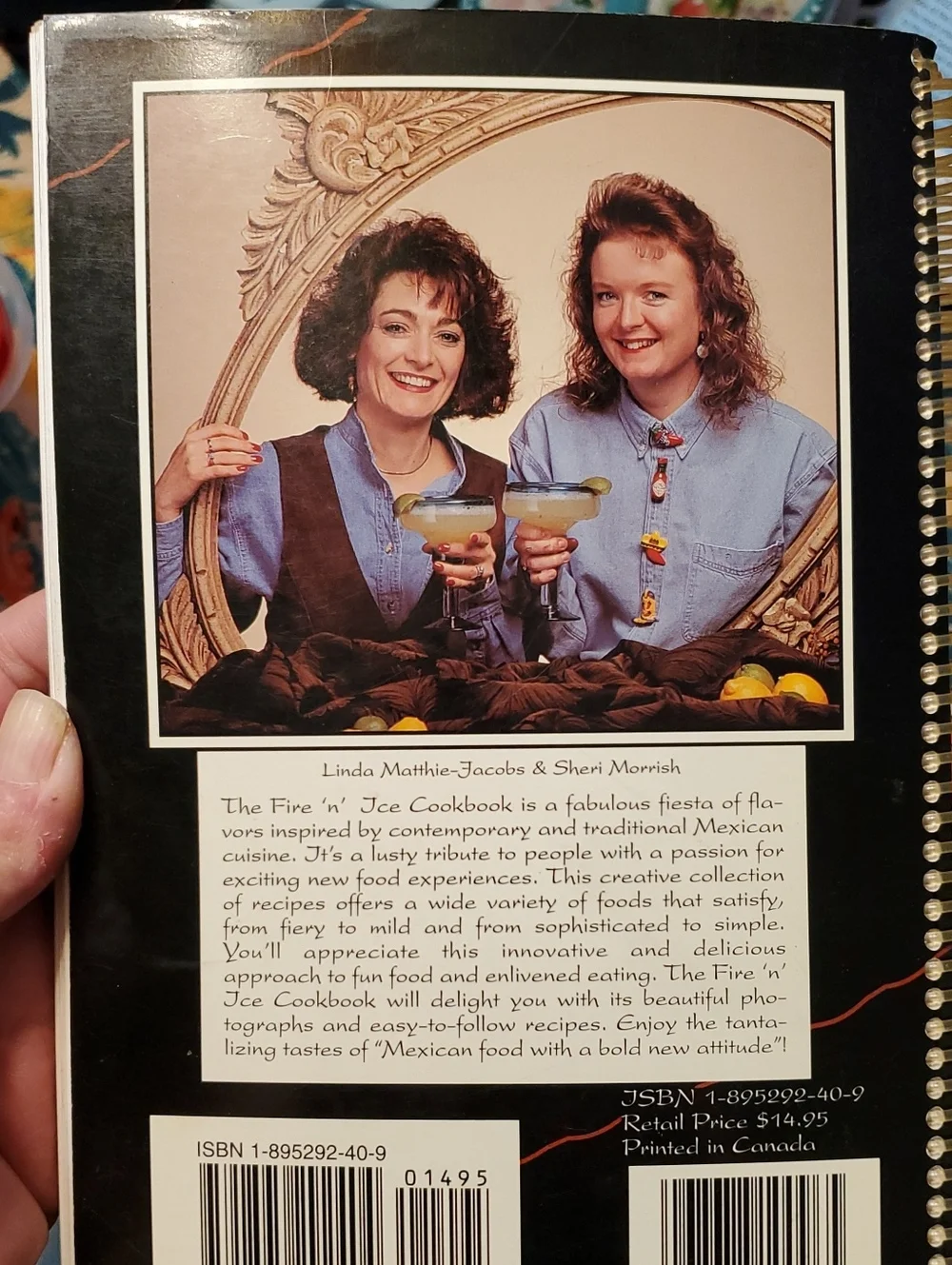 Vintage The Fire‎ N Ice Cookbook